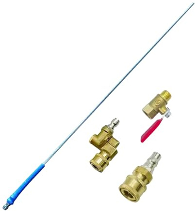 Herramienta De Limpieza para Radiadores Herramienta de Mantenimiento para | Accesorio Portátil De Mantenimiento Para Depósito De Agua Para Coche, Autocaravana y Hogar