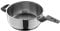 WMF Perfect Premium Schnellbratpfanne 3l ohne Deckel, Dampftopf 22 cm, Cromargan Edelstahl poliert, Induktion