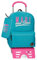 Maui and Sons Hawai Rucksack mit Trolley + Schulmäppchen Grün 32x42x16 cms Polyester 15.6L