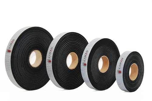 EPDM Zellkautschuk Dichtungsband einseitig, selbstklebend Moosgummi - 10meter je Rolle- Breite (5 bis 100) mm x Dicke (1 bis 20) mm Premium-Qualität mit Geld-zurück-Garantie (10x4)