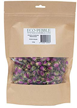 Eco-Pebble Grade A Damask Rose Buds (Food Grade) (100g)