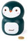 Janod - Pinguin-Spardose aus Holz für Kinder, 15 cm - Kinderzimmer-Deko - Ab 3 Jahren, J04650, Rose