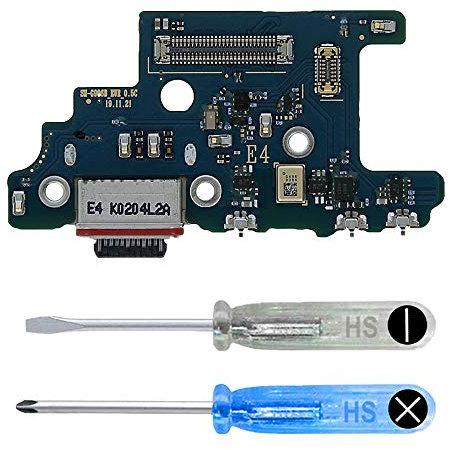 MMOBIEL Ladebuchse Kompatibel mit Samsung Galaxy S20+ / S20+ 5G - Dock Connector USB C - Audio Jack/Mikrofon/Antenne Ersatz - Inkl. Schraubenzieher