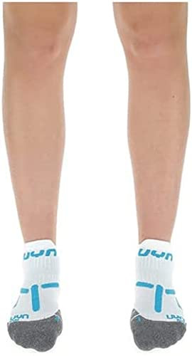 UYN Run 2In Socken White/Turquoise 39/40