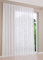 DecoHome | Gardinen Store Voile Vorhang mit Kräuselband, transparent Creme, in verschiedenen Größen | 600 x 145 cm