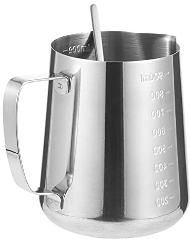 Cabilock 1satz Kerzenschmelzbecher Mit Und Rührlöffel Latte Art Tasse Für Kerzenherstellung Und Milchaufschäumen Teiliges