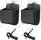 pzihao 2 Stück Auto Organizer Interieur Aufbewahrungsbeutel Auto Air Vent Outlet Organizer Storage Multifunktions Tasche PU Leder für Schlüssel, Münzen