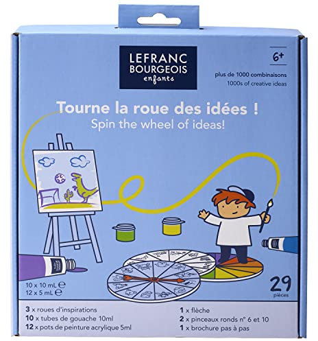Lefranc Bourgeois enfants Coffret Tourne La Roue Des Idées