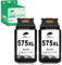 COLORETTO Tintenpatrone 575 XL für Canon PG-575XL für Canon TR4755i TS3550i TS3551i TR4750i TR4751i Drucker (2 Schwarz)