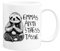 Anti Stress Tasse Faultier Faultiertasse Personalisiert mit Namen Lustige für Büro Kaffeetasse Kollegin Geschenk