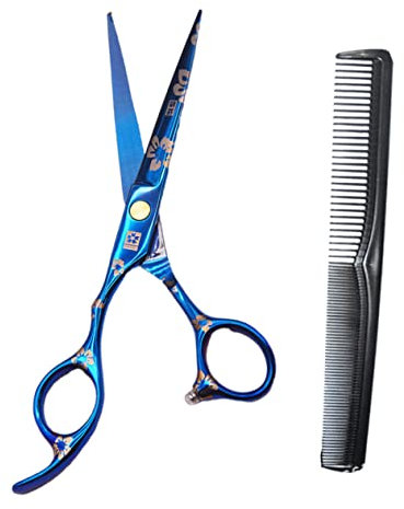 FRCOLOR Gestalter Japanische Haarschneideschere Edelstahlschere Haarschere Texturierschere Friseurschere Haare Schneiden Salonrasierer Haarschneide-set Haarformer Zahnschere Haupt