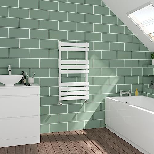 WarmeHaus Handtuchheizkörper, flach, 950 x 500 mm, Weiß