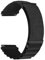 MroTech Geflochten Alpine Loop Kompatibel mit Samsung Galaxy Watch 3 45mm Armband/46mm SM-R800 Armband Nylon & Gear S3 Armband Frauen Männer,Elastisch 22mm Nylonarmband für Gear S3 Frontier,Schwarz