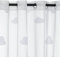 ATMOSPHERA CREATEUR D'INTERIEUR Vorhang für Kinder, Nuage, Weiß, 140 x 240 cm