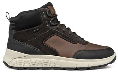 Geox U Spherica 4x4 B ABX, Scarpe da Ginnastica Uomo, caffè, 44 EU