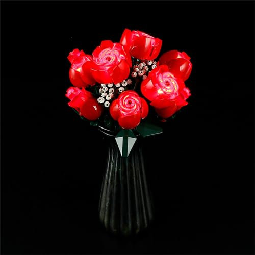 Led Light Kit for Lego 10328 Rose Bouquet Set, Lighting Kit Compatible with Lego Rose Bouquet - Not Include Models, Just Light Set - DIY Adult Child Craft Kits - Gift Idea