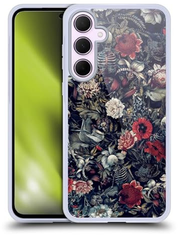 Head Case Designs Offizielle Riza Peker Skelett Zone Kamm 9 Gel Handyhülle Hülle [Militärischer Schutzgrad] Kompatibel mit Samsung Galaxy A35 5G