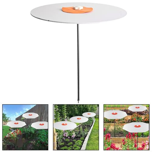 Advokingtap Pflanzen Schatten Abdeckung für Outdoor-Pflanzen, Gartenpflanzenschirm, robust und langlebig für Gartenpflanzen, Terrassenpflanzen, Gemüse, Blumen