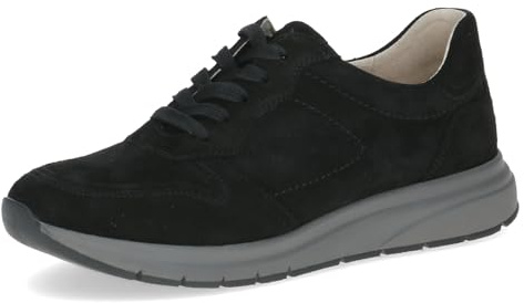 Caprice Damen Sneaker flach aus Leder mit Schnürsenkeln