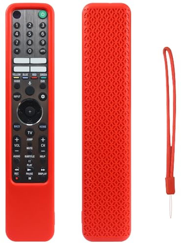 Custodia protettiva per telecomando in silicone per Sony RMF TX500U TX500P TX500E TX600U TX600E TX600C TX621E TX621U TX520U TX520P serie TV telecomando antiscivolo morbida protezione della pelle con