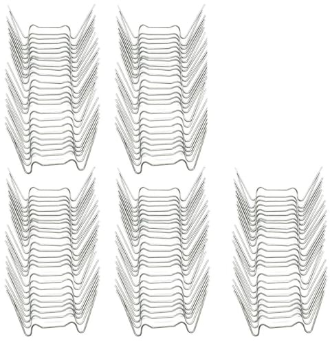 Gewächshaus-Glas-Clips, feste Glasklemmen, Aluminiumrahmen, rostbeständige Klemmen, 400 Stück