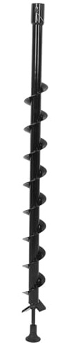 ERYUE 60x800mm Single Blatt Gemahlene Borer -Schneebohrer Bit Garten Postloch Bagger Zum Pflanzen von Baum, Bewässerungseisfischen mit Manganstahlwelle