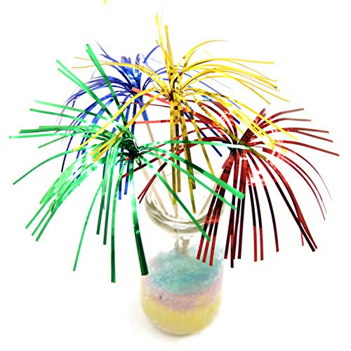 Bonbela Pic de décoration de cocktail de feu d'artifice 23 cm