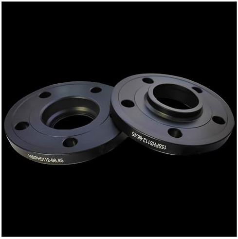 Adapter Spurverbreiterung Für VW Für Touareg Universal 2010-2018 2 STÜCKE 10mm 15mm 5X2,82 '' 5x130 71,6 Hubcentric Spurverbreiterungen Distanzscheibe Räder(10mm Black)
