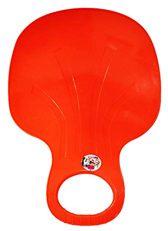 Po Rutscher Kinder, Schneerutscher Schnee Kinder Poporutscher Mit Griff - Rutscher Porutscher Kunststoff Schlitten Snow Bob Schneeteller Sport Kinderschlitten Rot
