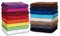 AR Line Saunatuch XXL Serie Arizona/Saunalaken/Strandtuch 100x200 cm 100% Baumwolle 500 g/m² in Farbe: Schwarz