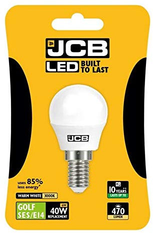 JCB LED Golf 470lm Opal 6w E14 2700k
