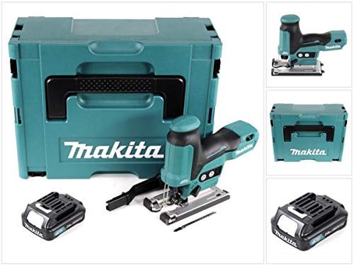 Makita JV 102 DA1J 10,8 V Akku Pendelhubstichsäge im Makpac + 1 x BL 1020 2,0 Ah Akku - ohne Ladegerät