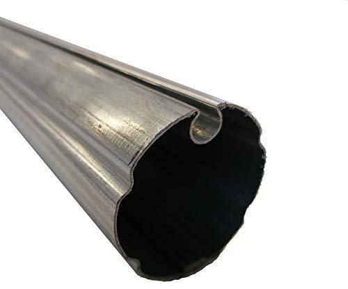 TENDAGGIMANIA Rullo Avvolgitore Universale In Ferro Zincato Diametro 60 mm- Lunghezza 3 Metri- Compatibile Con Tenda Da Sole A Caduta, Tende Per Esterno A Bracci Estensibili e Bracci Estensibili