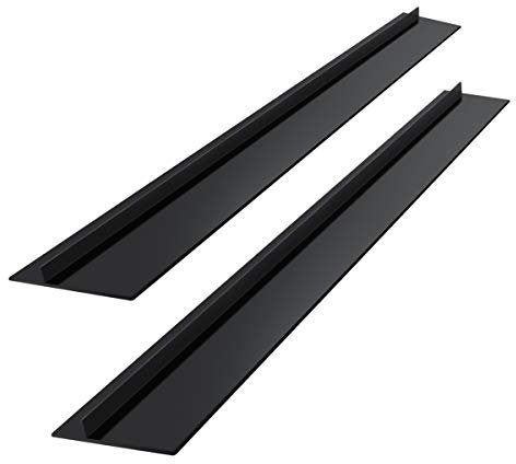 Cubierta de Silicona para encimera de 25 Pulgadas para Cocina, fácil de Limpiar, Resistente al Calor, Relleno de Huecos amplios y Largos, Sella derrames Entre encimera, Estufa, Horno