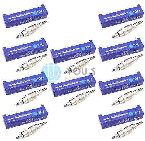 You.S 10 x Original 10,5 V Glühkerzen Komplettlänge [mm]: 90 für Oldtimer Traktor