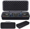 co2CREA Hart Reiseschutzhülle Etui Tasche für Hercules DJControl Starlight Portable USB DJ Controller,Nur Hülle