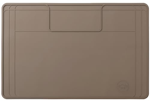 Famous Rhino Under Sink Mat - Kitchen Cabinet Mat, Adjustable, Easy to Clean, Liner Protector for Kitchen Sink and Bathroom, Disifenction Surface - 34 x 22 or Smaller…