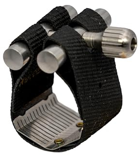 Rovner Ligature & Plastic Cap for Bb Clarinet - LGX Ligature for Hard Rubber Mouthpiece (LGX-1R)
