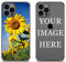 JH Personalised Photo Phone Case for iPhone 12 Pro Max 6.7 - Custom Soft TPU Clear Shock Absorbing Bumper Case with Corner Protection