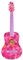 CB SKY 30-inch Junior/Student CLASSICAL Guitar Pink/Beginner/Kids (Pink heart)