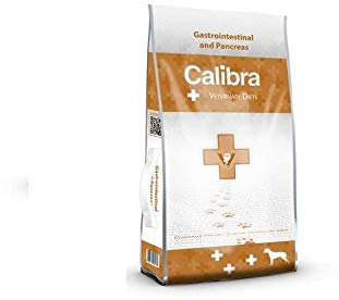 CALIBRA 107762 Vet Diet Dog GASTROINTESTINAL Pancreas 12KG, Kunststoff, Black