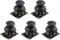 Jopto 5PCS PS2 Joystick Game Controller XY Dual-axis Joystick Breakout Module PS2 Game Joystick Axis Sensor Module Biaxial Button Control Shield Compatible with Arduino Robot Raspberry Pi AVR PIC