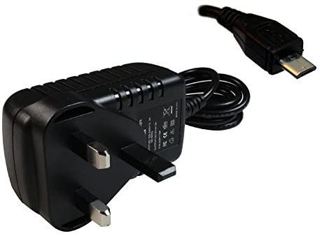 Power4Laptops AC Adapter Tablet Charger Power Supply (UK Plug) Compatible With Lenovo Tab E10