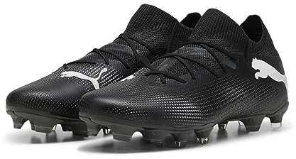 PUMA Herren Future 7 Match Fg/Ag Fußballschuhe, Puma Black Puma White, 47 EU
