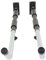 Kayak Wall Mount Rack 62‑102cm Adjustable Surfboard Wall Storage Rack 40KG Aluminum Alloy Holder Canoe Rack Support Bracket