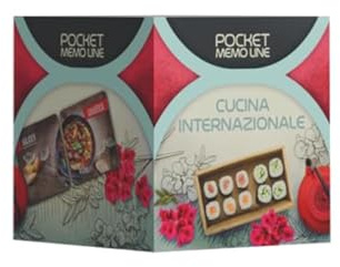 Cranio Creations - Pocket Memo-Linie - Internationale Küche, eine Neue Art zu Spielen und zu Lernen mit Memory, Ausgabe in Italienischer Sprache