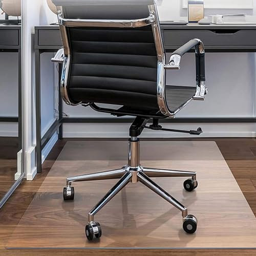 Bodenschutzmatte Transparent Bürostuhl 60x80cm 90x140cm 130x170cm PVC Bodenschutzmatte Bodenmatte 2.0mm Dick rutschfest Kratzfeste Stuhlunterlage Bürostuhl Unterlage ( Farbe : Frosted , Size : 160x230
