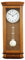 MPM Quality Pendeluhr Wanduhr, Retro Wood Wanduhr mit Pendel, Helles Holz, Traditionelle und Elegante Holzuhr, Präziser Quarz-Schrittmotor, 255 x 620 x 130 mm, schöne Wand Dekoration für Wohnzimmer
