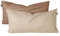 Schiesser Kissenhülle Doubleface im 2er Set | Renforcé | 100% Baumwolle aus nachhaltiger Produktion | 40x80cm | Sand