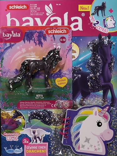 Schleich Magazin bayala 44/2023 Extra: Nerya, Einhorn-Blöckchen